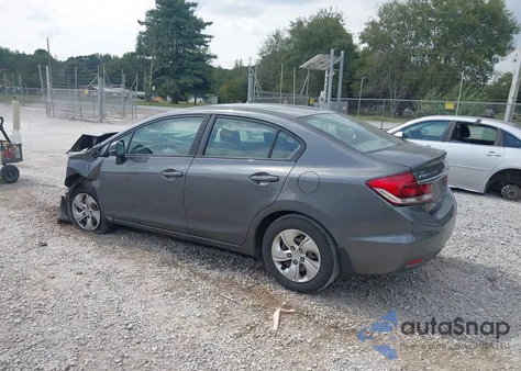 2013 Honda Civic Lx from USA, damaged, VIN 2HGFB2F53DH519761